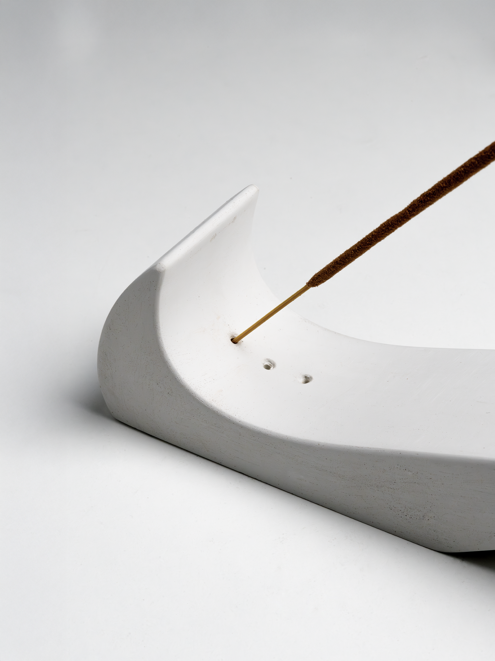 Arc Incense Holder Blanc